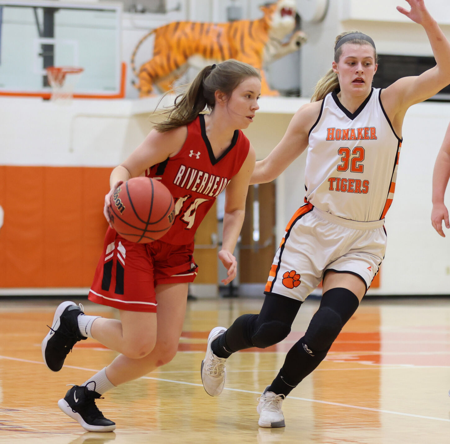 Riverheads vs Honaker girls basketball